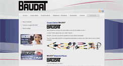 Desktop Screenshot of baudat.fr